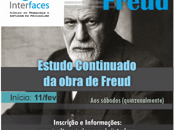 Oportunidade: Estudo tratará os Conceitos Fundamentais da Psicanálise em Freud